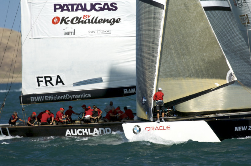 China Team beat Pataugas by K-Challenge on day eight of the Louis Vuitton Pacific Series photo copyright Franck Socha taken at  and featuring the ACC class
