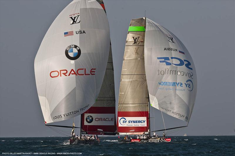 Louis Vuitton Trophy Dubai day 3 photo copyright Gilles Martin-Raget / BMW Oracle Racing taken at  and featuring the ACC class
