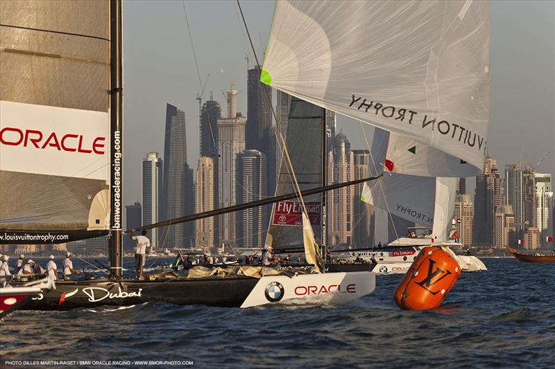 Louis Vuitton Trophy Dubai day 4 photo copyright Gilles Martin-Raget / BMW Oracle Racing taken at  and featuring the ACC class