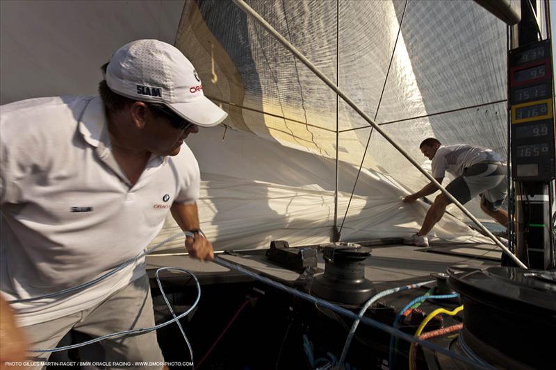 Louis Vuitton Trophy Dubai day 6 photo copyright Gilles Martin-Raget / BMW Oracle Racing taken at  and featuring the ACC class