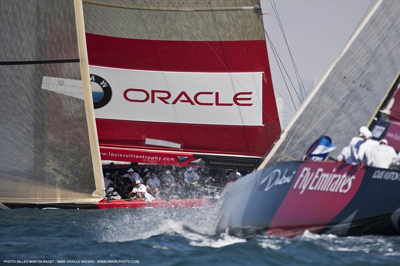 Louis Vuitton Trophy Dubai day 6 photo copyright Gilles Martin-Raget / BMW Oracle Racing taken at  and featuring the ACC class