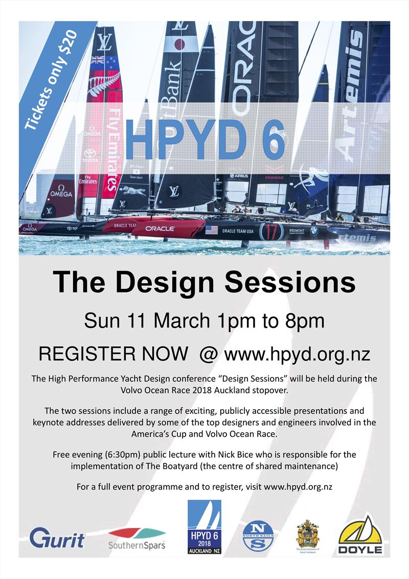 High Performance Yacht Design Conference - March 11, 2018 at the National Maritime Museum Auckland photo copyright HYPD 2018 taken at  and featuring the ACC class