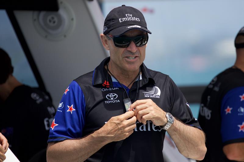 Emirates Team NZ COO Kevin Shoebridge photo copyright Richard Hodder / ETNZ taken at New York Yacht Club and featuring the ACC class