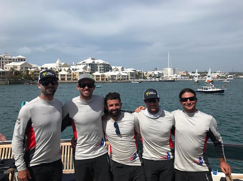 The USone/Team USA 21 line-up at the Argos Bermuda Gold Cup - photo © USAone