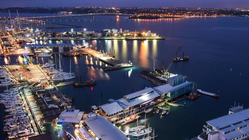 Viaduct Harbour and Wynyard Point, venue for the 36th America's Cup, Auckland, New Zealand - photo © Wynyard Edge Alliance