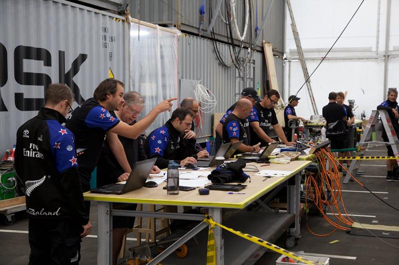 Emirates Team New Zealand will be working out of better facilities in Auckland than they had in Bermuda - 2017 America's Cup  - photo © Hamish Hooper / ETNZ