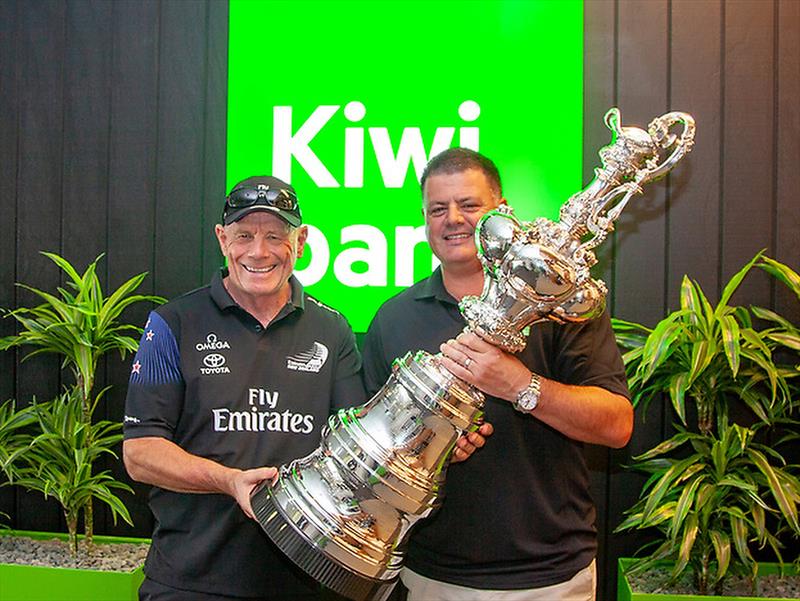 Emirates Team New Zealand welcomes Kiwibank on board as a partner for the 36th America's Cup photo copyright Emirates Team New Zealand taken at Royal New Zealand Yacht Squadron and featuring the ACC class