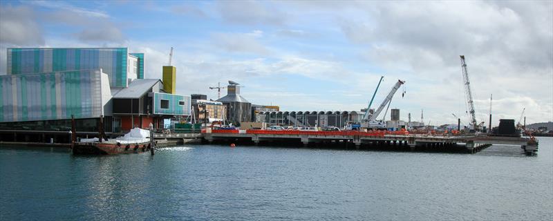 - America's Cup Base Construction - July 26, 2019 photo copyright Richard Gladwell taken at Royal New Zealand Yacht Squadron and featuring the ACC class