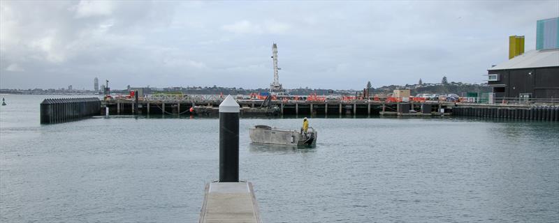 - America's Cup Base Construction - July 26, 2019 photo copyright Richard Gladwell taken at Royal New Zealand Yacht Squadron and featuring the ACC class