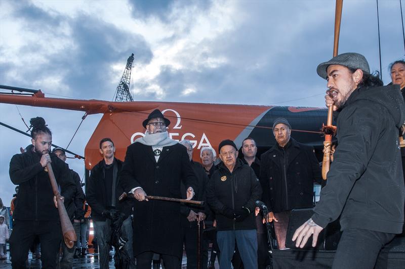 Emirates Team New Zealand launch their first AC75, Auckland - September 6, 2019 photo copyright Emirates Team New Zealand taken at Royal New Zealand Yacht Squadron and featuring the ACC class