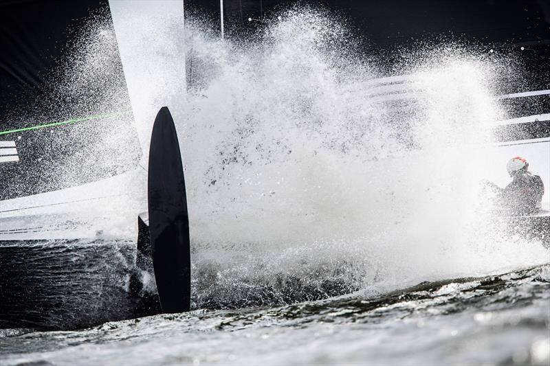 Windward wing - touchdown - American Magic photo copyright Amory Ross taken at New York Yacht Club and featuring the ACC class