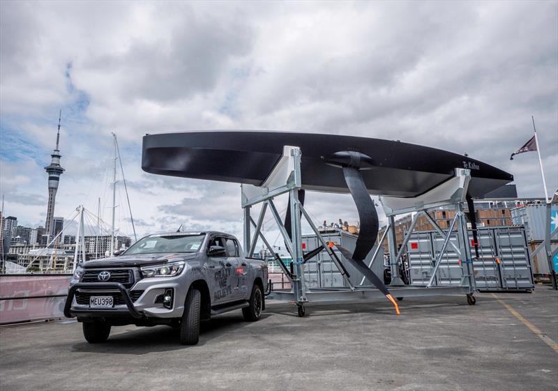 Emirates Team New Zealand launch their test boat Te Kahu in Auckland - January 22, 2020 - photo © Emirates Team New Zealand