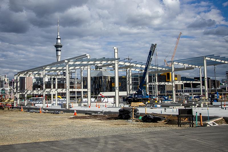 INEOS Team UK base construction - March 2020 - photo © Richard Gladwell, Sail-World.com / nz