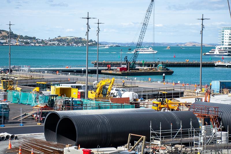 - America's Cup Bases - March 17, 2020 - Wynyard Point - photo © Richard Gladwell / Sail-World.com