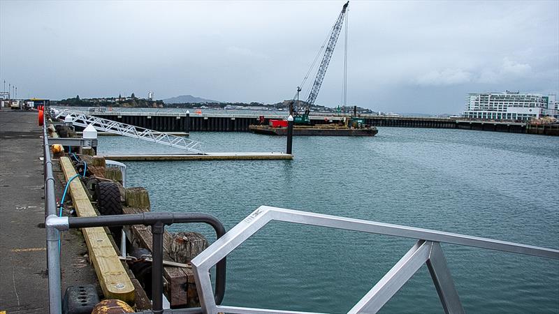 Wynyard Basin - America's Cup bases - Wynyard Point - March 24, 2020 - Auckland - photo © Richard Gladwell / Sail-World.com