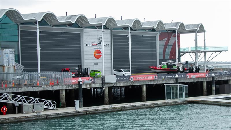 Emirates Team New Zealand's sailing base will be closed for five weeks of lockdowns - March 25, 2020 photo copyright Richard Gladwell / Sail-World.com taken at Royal New Zealand Yacht Squadron and featuring the ACC class