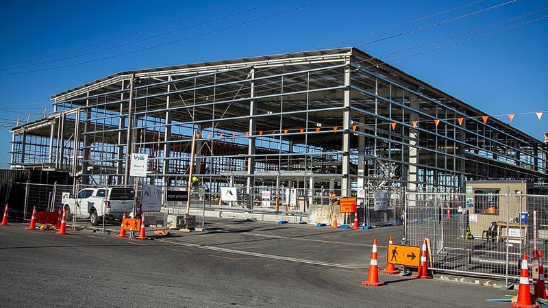 INEOS Team UK - America's Cup base construction - Wynyard Point - May 20, 2020 - photo © Richard Gladwell / Sail-World.com