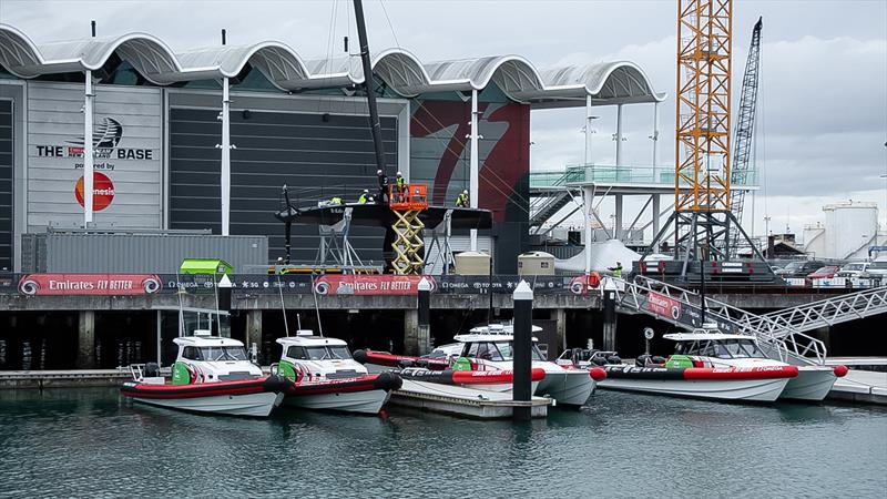 Emirates Team NZ - America's Cup Bases - Auckland - June 16, 2020 photo copyright Richard Gladwell / Sail-World.com taken at Royal New Zealand Yacht Squadron and featuring the ACC class