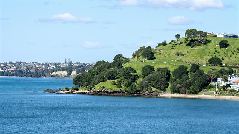 Auckland's North Head in the middle of Course `C` will be a prime vantage point for Cup fans - August 2020 photo copyright Richard Gladwell / Sail-World.com taken at  and featuring the ACC class