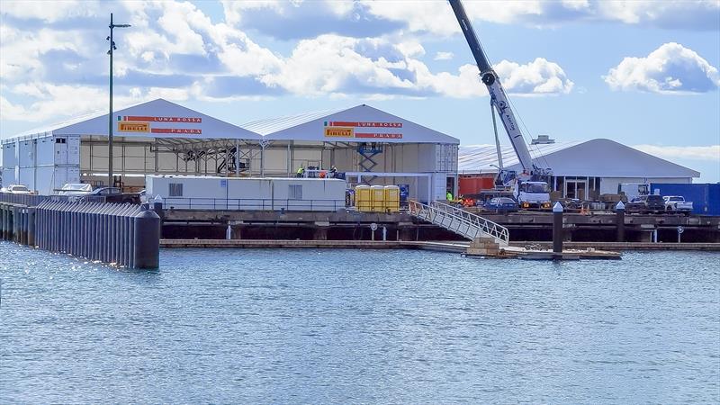 Luna Rossa bases - Auckland - September 11, 2020 - 36th America's Cup - photo © Richard Gladwell / Sail-World.com