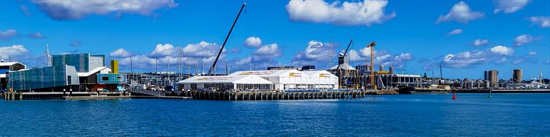 Vista view America's Cup Village - Auckland - September 11, 2020 - 36th America's Cup - photo © Richard Gladwell / Sail-World.com