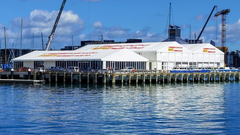 Luna Rossa bases - Auckland - September 11, 2020 - 36th America's Cup photo copyright Richard Gladwell / Sail-World.com taken at Royal New Zealand Yacht Squadron and featuring the ACC class