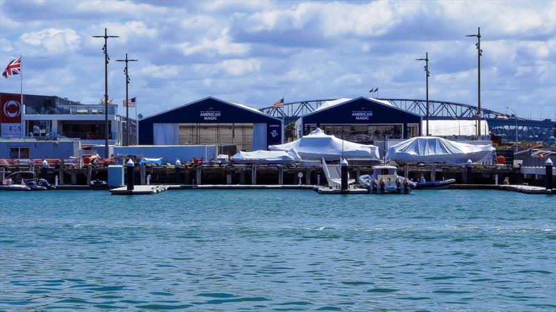 American Magic packout - Auckland - February 18, 2021 - America's Cup 36  photo copyright Richard Gladwell / Sail-World.com taken at Royal New Zealand Yacht Squadron and featuring the ACC class