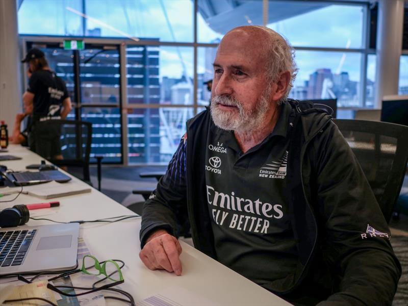 Roger ‘Clouds' Badham, weatherman for the past 10 America's Cups - photo © Emirates Team New Zealand