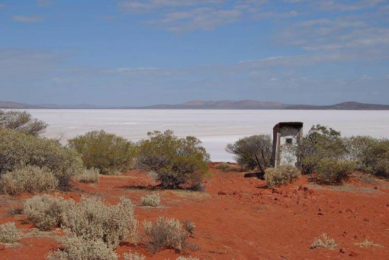 Lake Gairdner, South Australia- venue for ETNZ's wind powered land speed record attempt - May 2022 - photo © Mt Ive