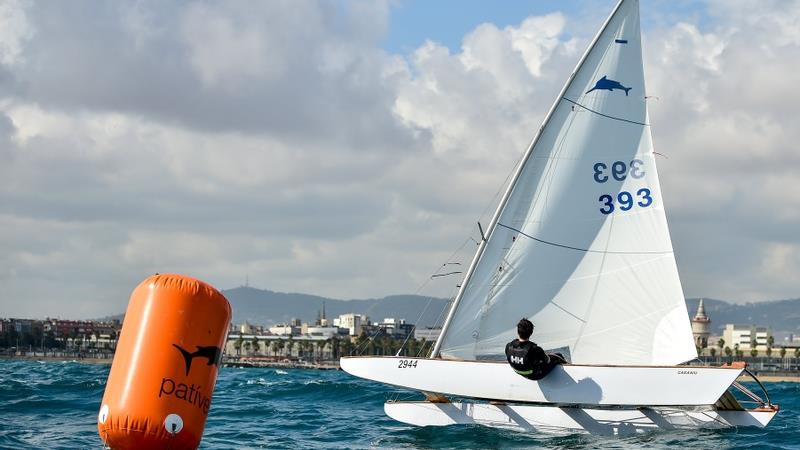 Patín Catalán - 18 ft catamaran sailing in Barcelona photo copyright James Somerset / Emirates Team New Zealand taken at Royal New Zealand Yacht Squadron and featuring the ACC class