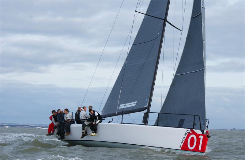 The first MC38 sailing in the Solent photo copyright Ancasta taken at  and featuring the  class