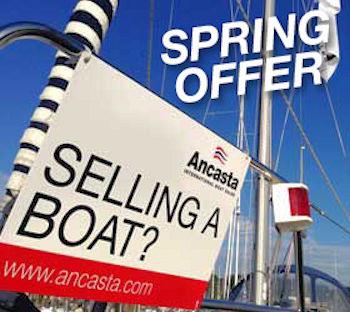 Ancasta Spring Storage offer photo copyright Ancasta International Boat Sales taken at  and featuring the  class