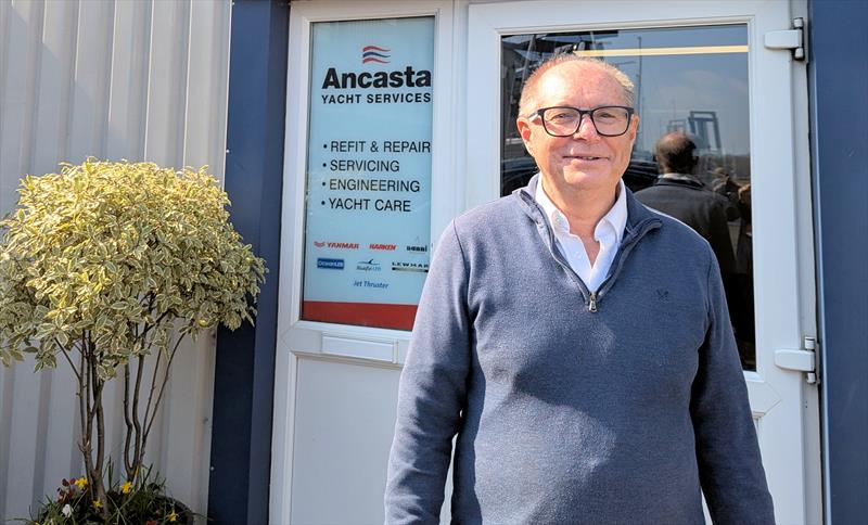 Kevin Ashworth, Technical Aftersales Manager at Ancasta Yacht Sales - photo © Mark Jardine