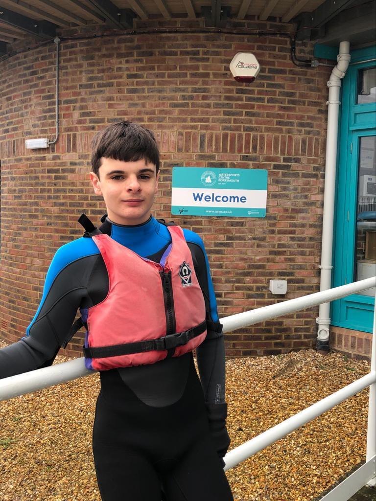 Alex photo copyright Andrew Simpson Foundation taken at Andrew Simpson Sailing Centre and featuring the  class