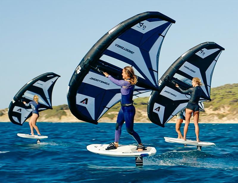 Armstrong wing foilers - Tarifa - October 2025 photo copyright Armstrong Foils taken at Real Club Náutico de Cádiz and featuring the  class