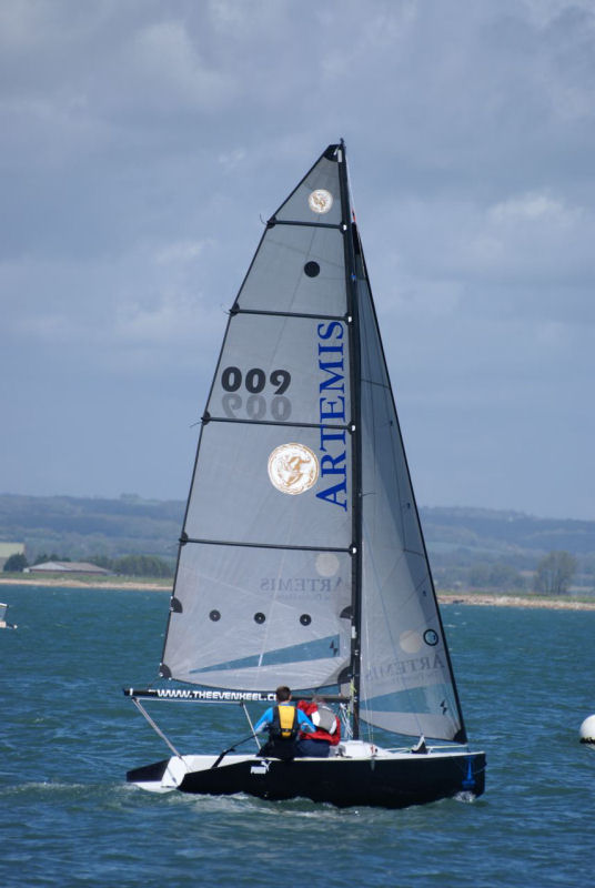 A fantastic day for the Glyn Charles Pursuit Race at Hayling photo copyright Rachel Dobrijevic / www.dynamicshots.co.uk taken at Hayling Island Sailing Club and featuring the Artemis 20 class
