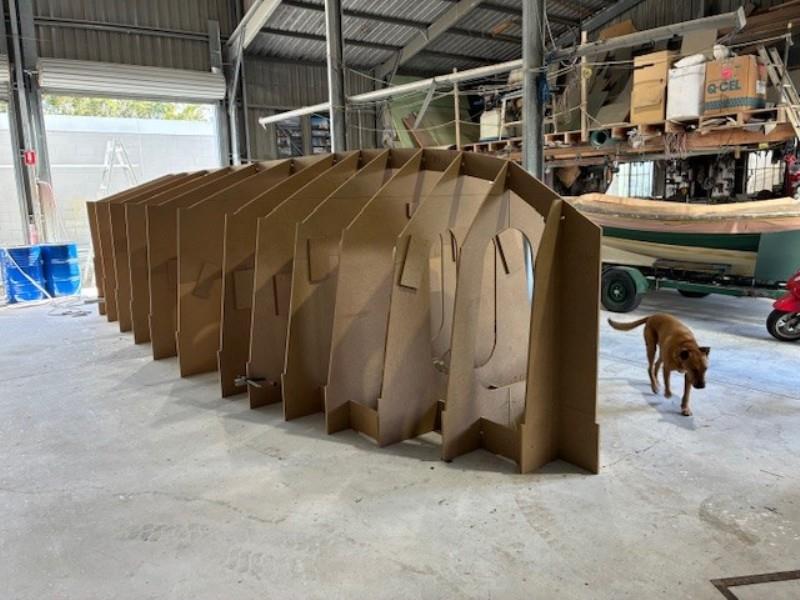 Mini Tank underway with DuFLEX panel system - photo © DuFLEX