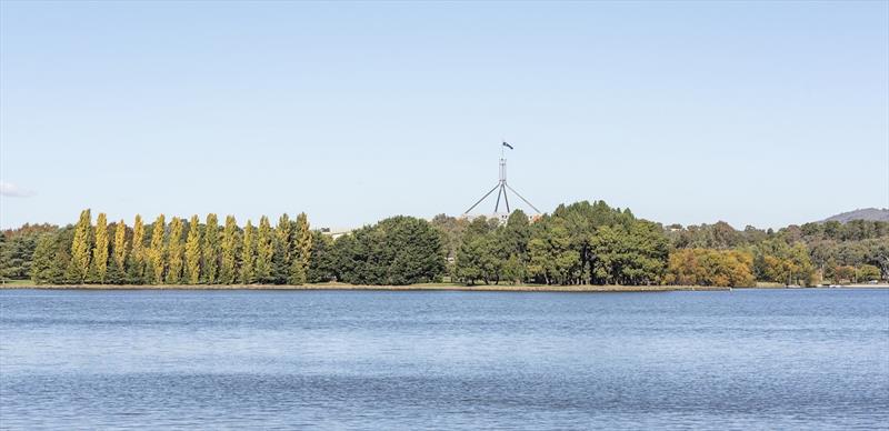 Lake Burley Griffin will create a stadium environment for the Sharpies - Australian Sharpie Nationals - photo © Harry Fisher