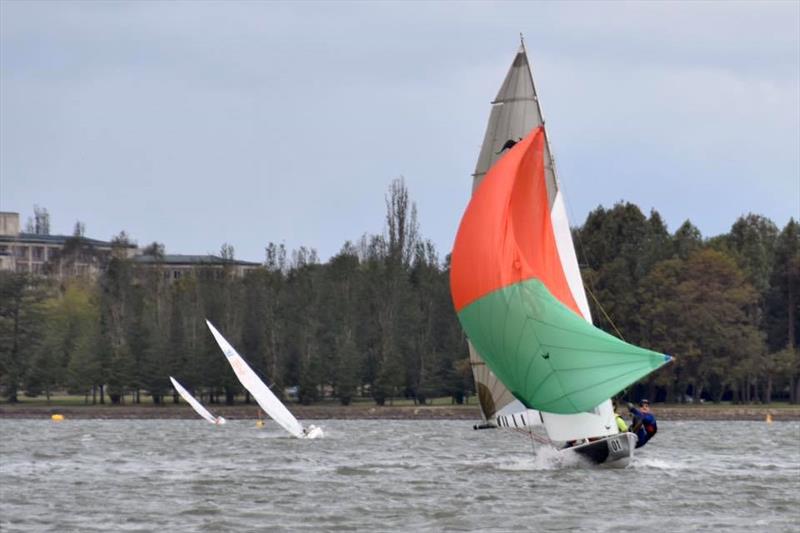 Sharpie sailing has been a staple in Canberra for many years - Australian Sharpie Nationals photo copyright Harry Fisher taken at  and featuring the Australian Sharpie class