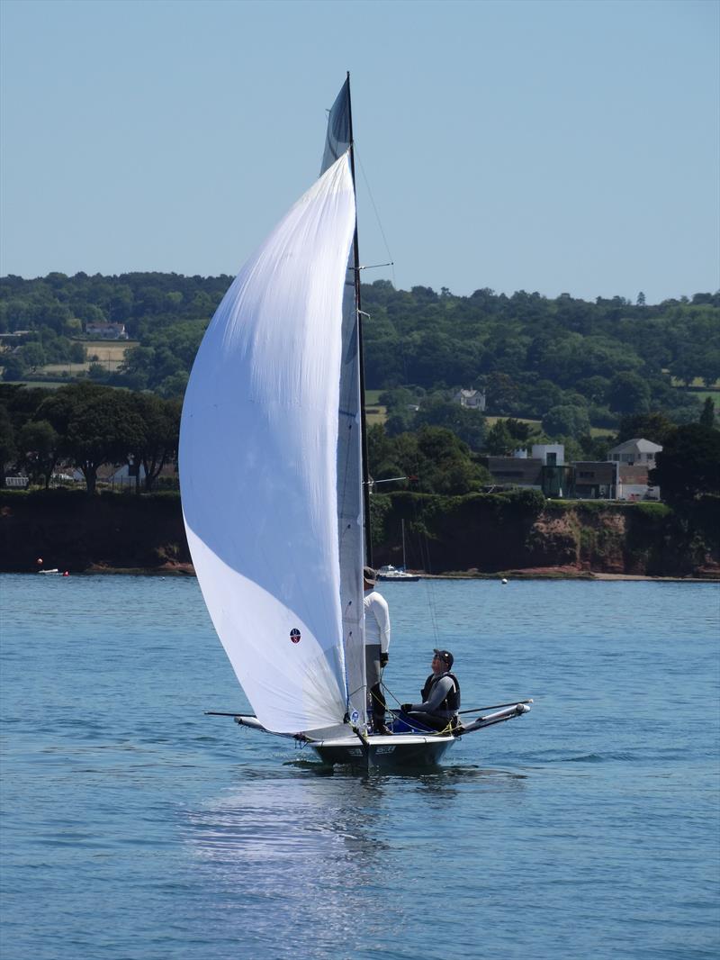 Gul B14 TT at Starcross photo copyright James Wells taken at Starcross Yacht Club and featuring the B14 class