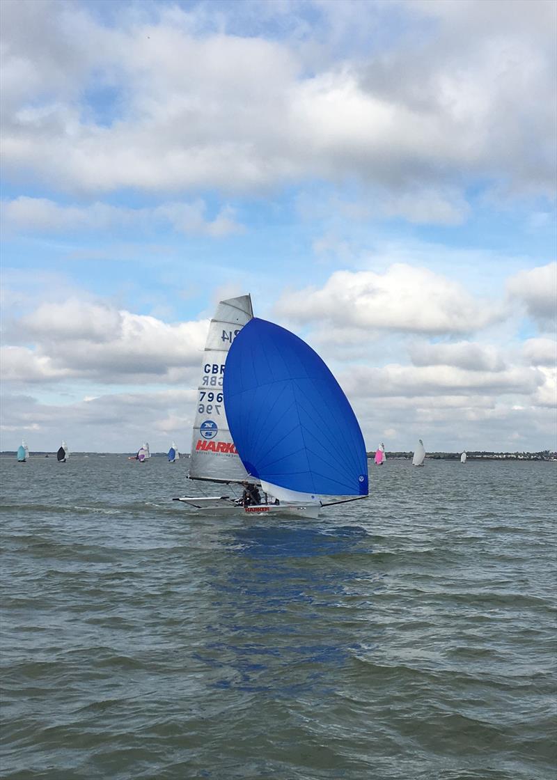 B14 TT at Brightlingsea photo copyright Mike Bees taken at Brightlingsea Sailing Club and featuring the B14 class