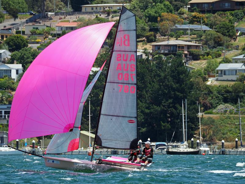 B14 Worlds at Bell Bay, Tasmania day 1 photo copyright Phil Good taken at Port Dalrymple Yacht Club and featuring the B14 class