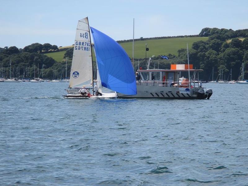 Gul B15 Series at Restronguet photo copyright Oliver Beck taken at Restronguet Sailing Club and featuring the B14 class