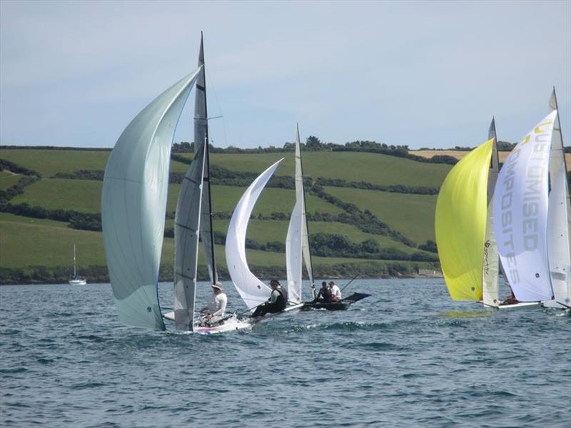 Gul B15 Series at Restronguet photo copyright Oliver Beck taken at Restronguet Sailing Club and featuring the B14 class