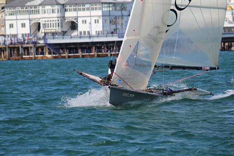 Gul B14 TT at Eastbourne photo copyright Ben Daigneault taken at Eastbourne Sovereign Sailing Club and featuring the B14 class