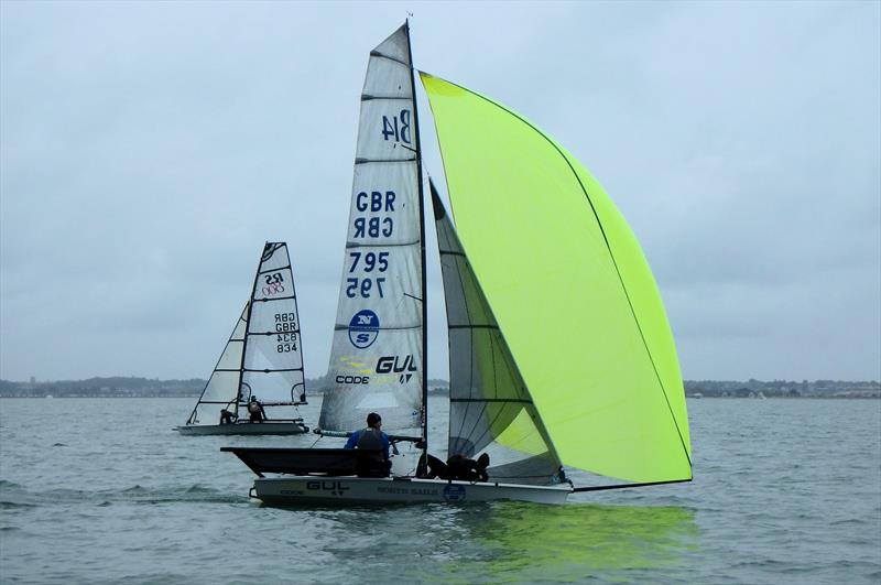 GUL B14 TT Series at Brightlingsea Skiff Fest photo copyright BSC taken at Brightlingsea Sailing Club and featuring the B14 class