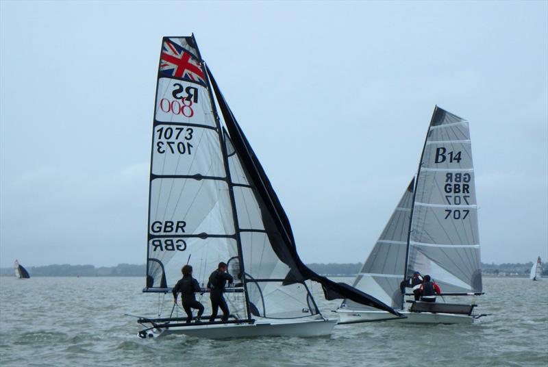 GUL B14 TT Series at Brightlingsea Skiff Fest photo copyright BSC taken at Brightlingsea Sailing Club and featuring the B14 class