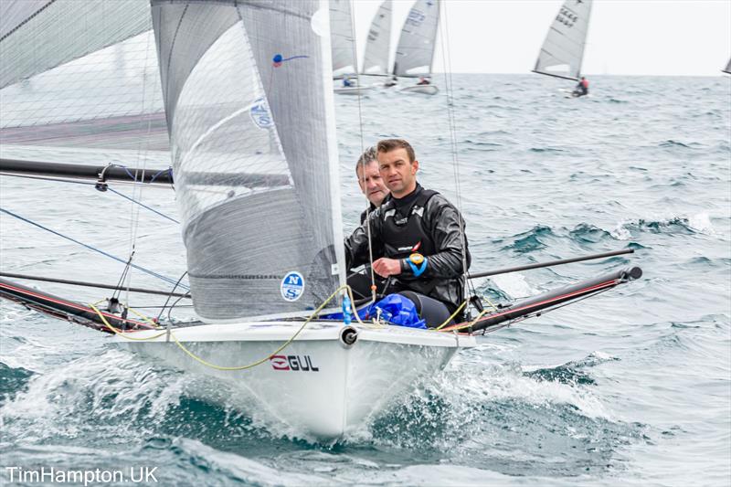 B14 TT at the Weymouth Dinghy Regatta photo copyright Tim Hampton / www.timhampton.uk taken at Weymouth & Portland Sailing Academy and featuring the B14 class