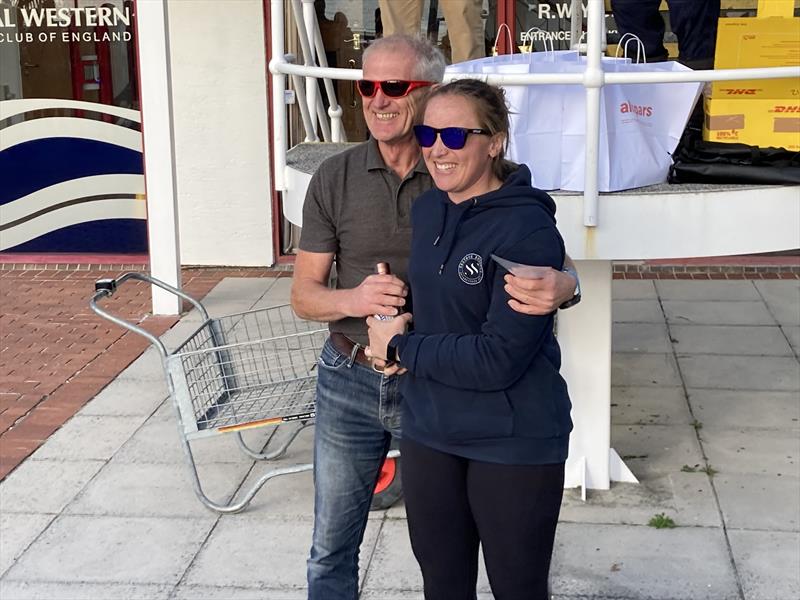 Allspars Final Fling 2021 in Plymouth photo copyright Keith Davies taken at Royal Western Yacht Club, England and featuring the B14 class