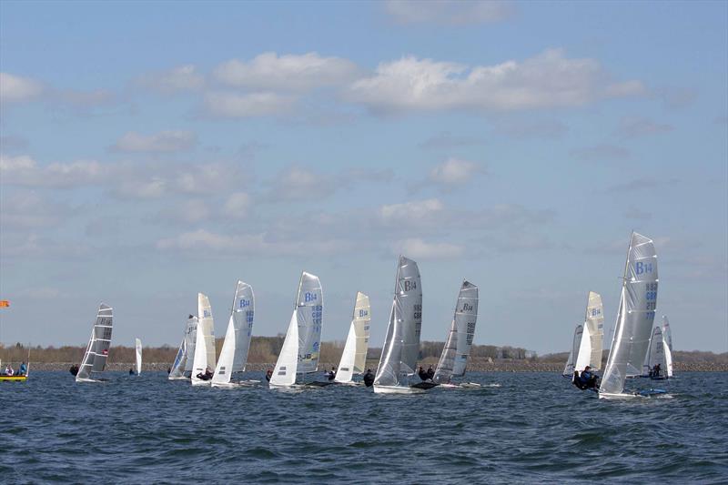 Gul B14 Inland Championship at Rutland photo copyright Tim Olin / www.olinphoto.co.uk taken at Rutland Sailing Club and featuring the B14 class